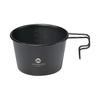 CAMPING MOON Deep Sierra Cup 600ml Outdoor Camping Sierra Cup Black Deep BKS369