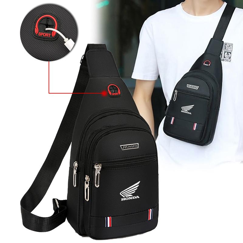 Leisure Motorcycle Backpack One-shoulder Messenger Bag Practical Chest Bag For HONDA ADV350 ADV 350 150 160 750 CBR600RR CB500X FL3