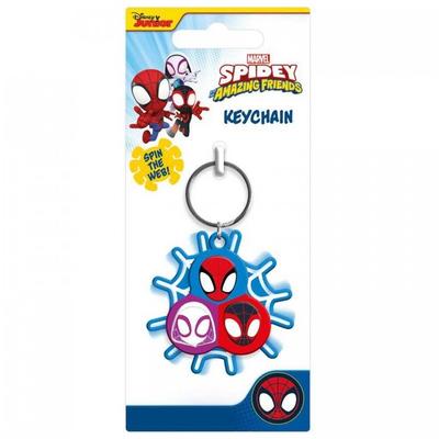 Spidey E Seus Amigos Incríveis Chaveiro Spinner Triplo