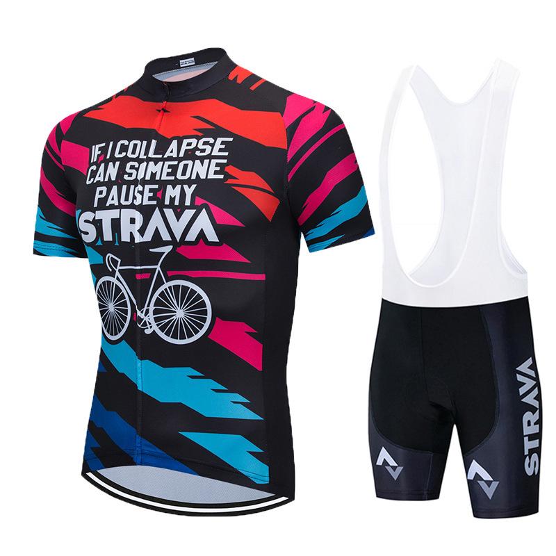 Cycling Suit Strap Cycling Pants Cycling Team Edition Short Sleeve Set 2026 Summer Breathable Cycling Suit Set