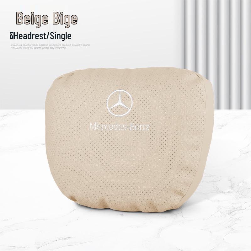 Compatible Mercedes-Benz Headrest & Lumbar Support for C-Class, E-Class, GLA, GLB, GLC Models