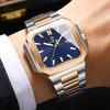 Business Watch Men Stainless Steel Date Waterproof Wristwatch Man Fashion Men Watches Relogio Masculino