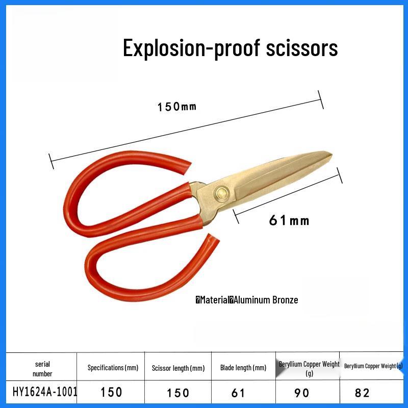 Beyou Explosion-Proof Multi-Purpose Scissors CN plug (adapter included)