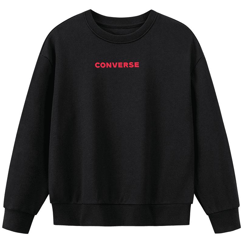 Converse Kids  Retro Print Cotton Sweatshirt 7