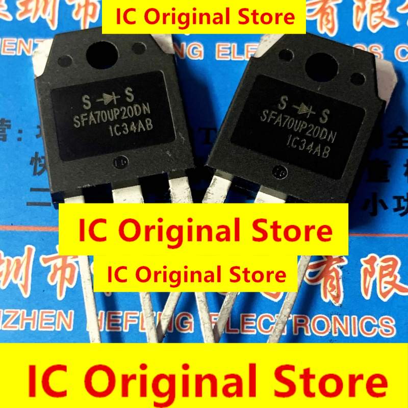 5pcs SFA70UP20DN Import Original 70A 200V A70UP20 Electric Welding Machine Commonly Used Fast Recovery Diode 70UP20