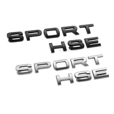 1 sada SPORT HSE Car Logo Emblem Odznak Samolepka Zadní dveře Zadní dveře Samolepka Auto Styling Příslušenství
