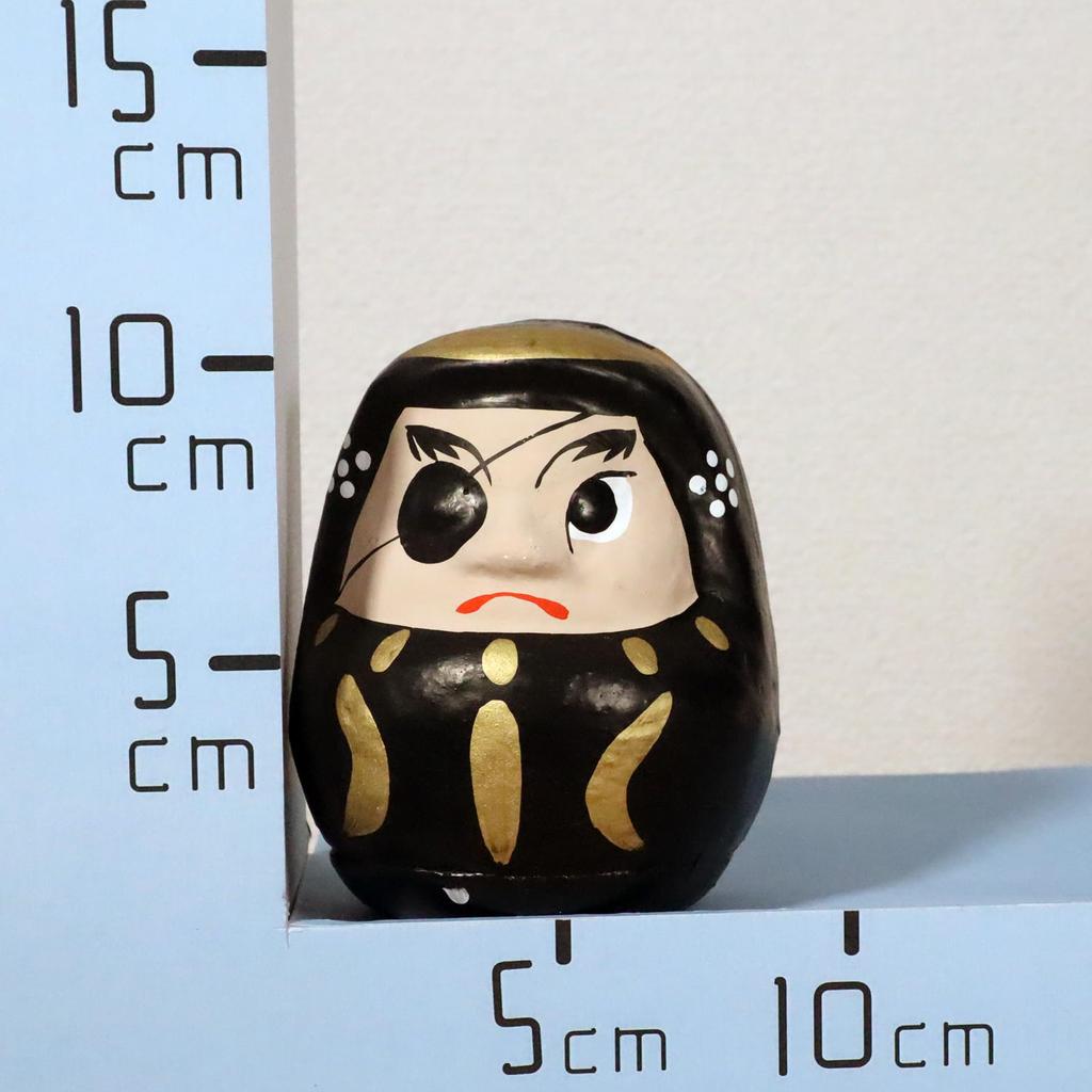 Castle Enterprise Date Daruma Masamune Hergestellt in Japan Japanisches Souvenir