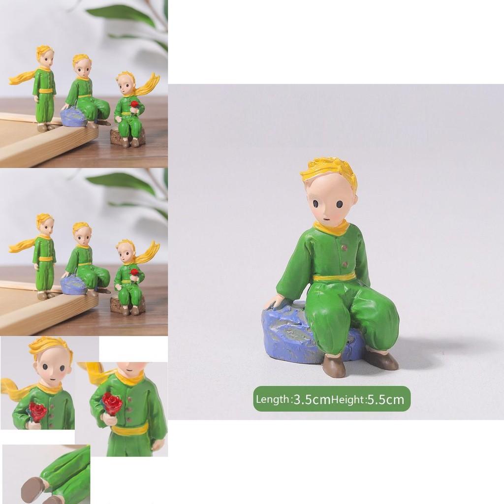 Enchanting Little Prince Resin Figurines For Cake Decorations And Micro Landscapes