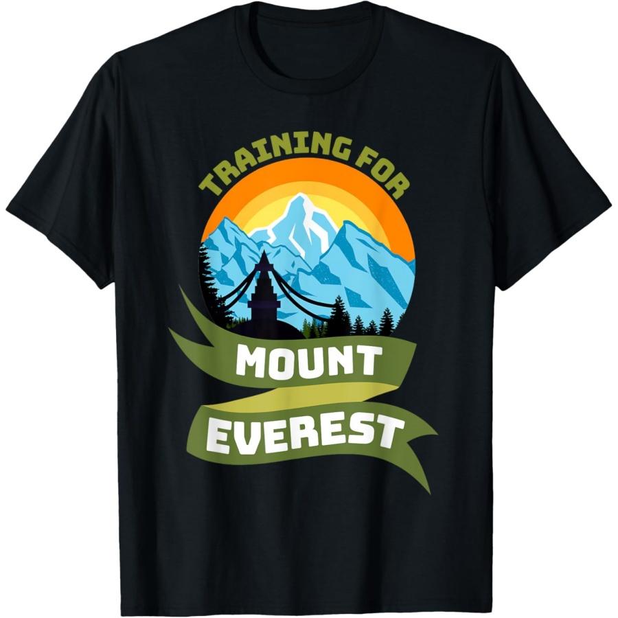 

Training For Mount Everest Base Camp Trekking Hiking T-Shirt XXXXXL чёрный