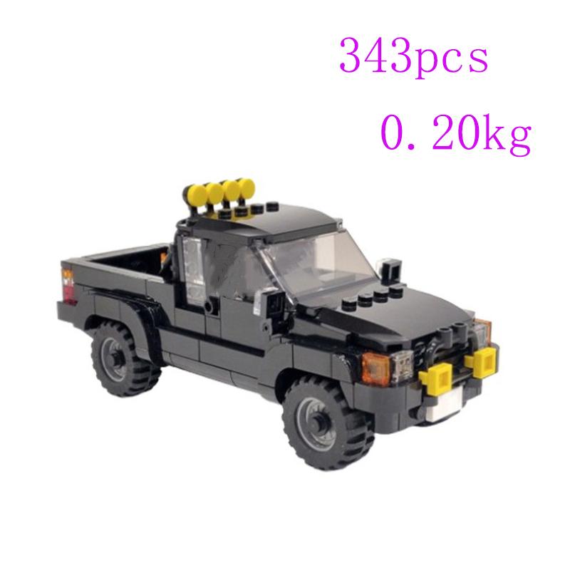 

Spot small particle assembly building blocks MOC-116403 343pcs creative vehicle car DIY educational toy assembly model gift set PDF Guide by Email
