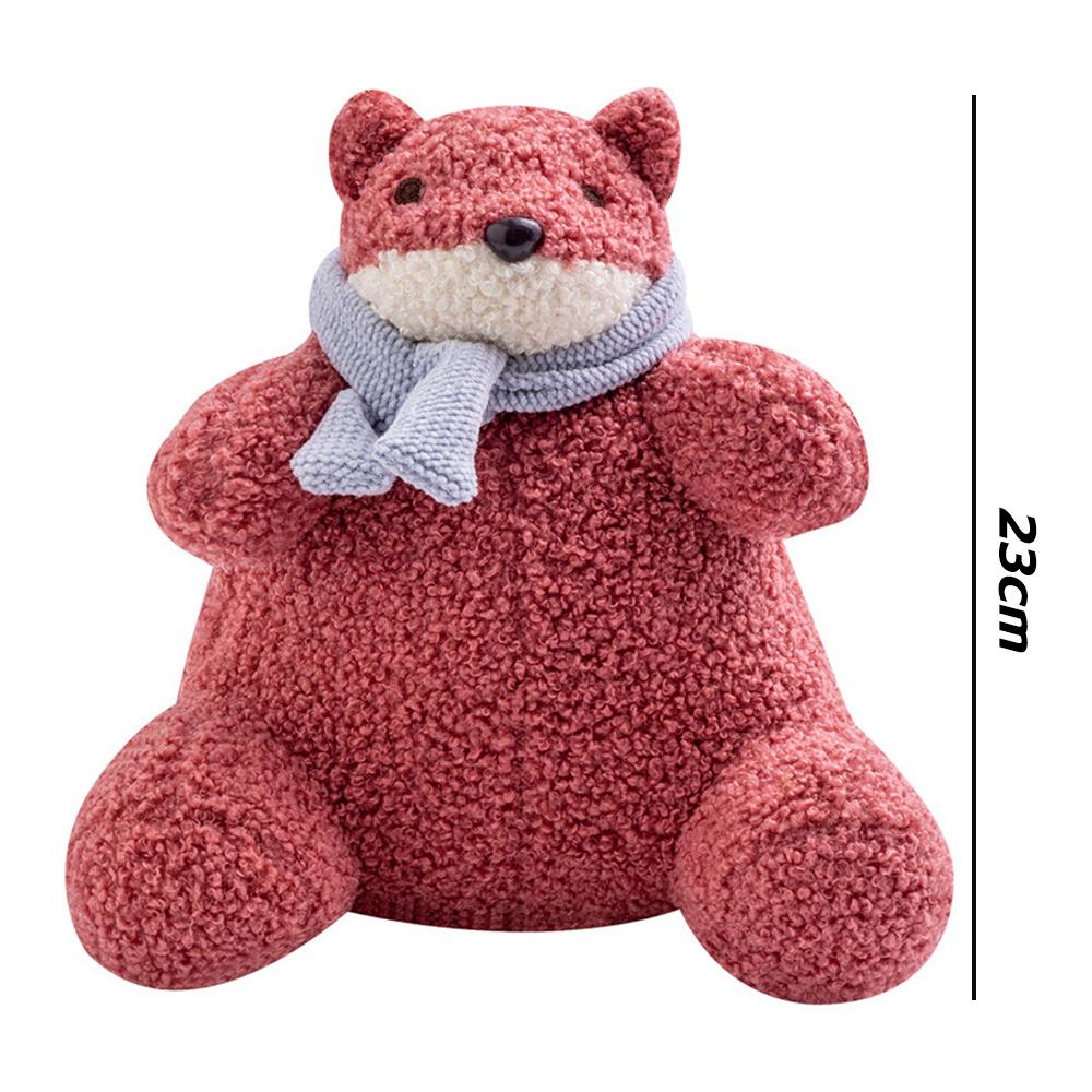 Adorable Animal Shape Plush Doll Soft Stuffed Toy Kid Hugging Pillow Gift