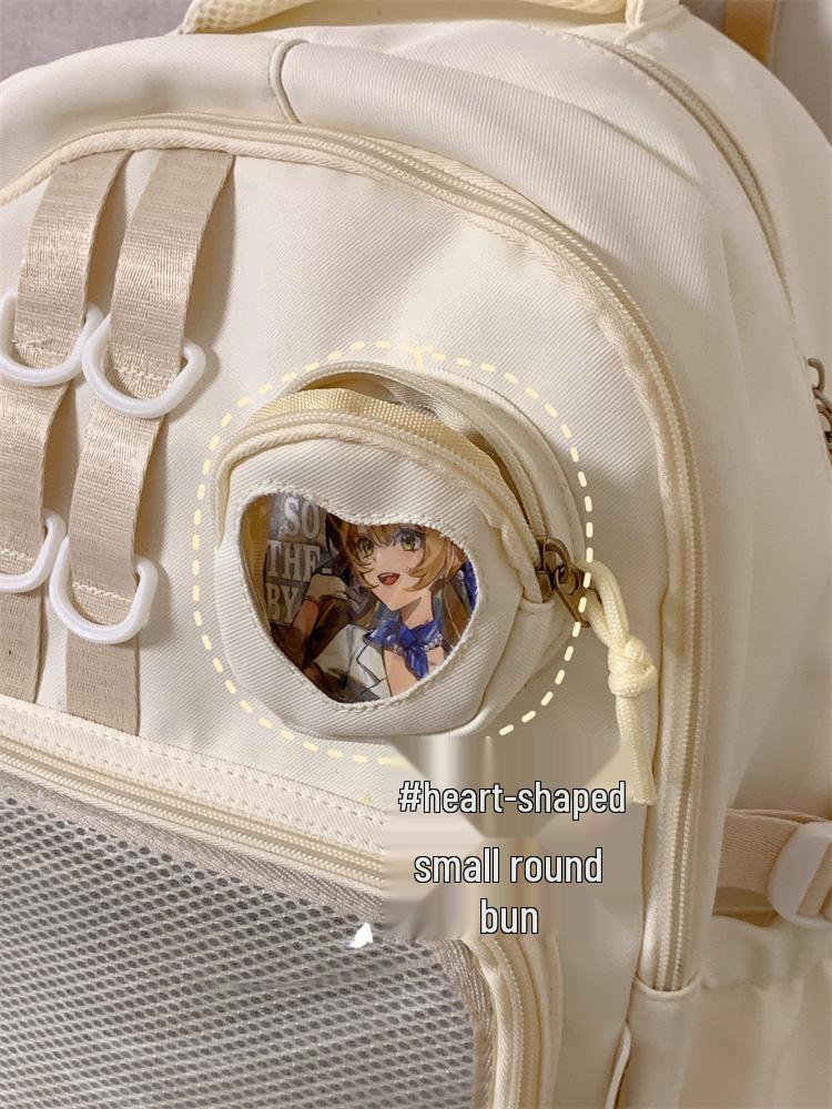 Anime Style Ita Bag Backpack for Girls – Large Capacity Shoulder Bag for Middle and High School Students