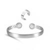 Simple Magnetic Energy Wristband Comfortable To Wear Cuff Bracelets  Daily Use