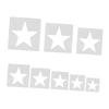 8 Pieces Stencils for Painting Geometric Templates Easy to Clean Patterns for on