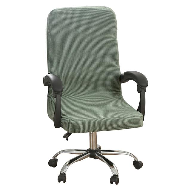 Elastic Office Lift Computer Chair Cover Modern Anti -Dirty Rotating Chair Seat Case Home Chair Covers Removable Slipcovers