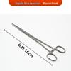 Stainless Steel Hemostatic Forceps - Straight/Curved Head, Surgical/Vascular Use, In Stock
