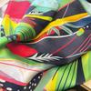 Lightweight Printed Square Scarf Breathable Neckerchief Fashion Imitation Silk Scarf  For Women