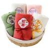 Embroidered Fringed Towel High Appearance Level Creative Soft Wedding Towel Simplicity Solid Color Absorb Water High-end Towel
