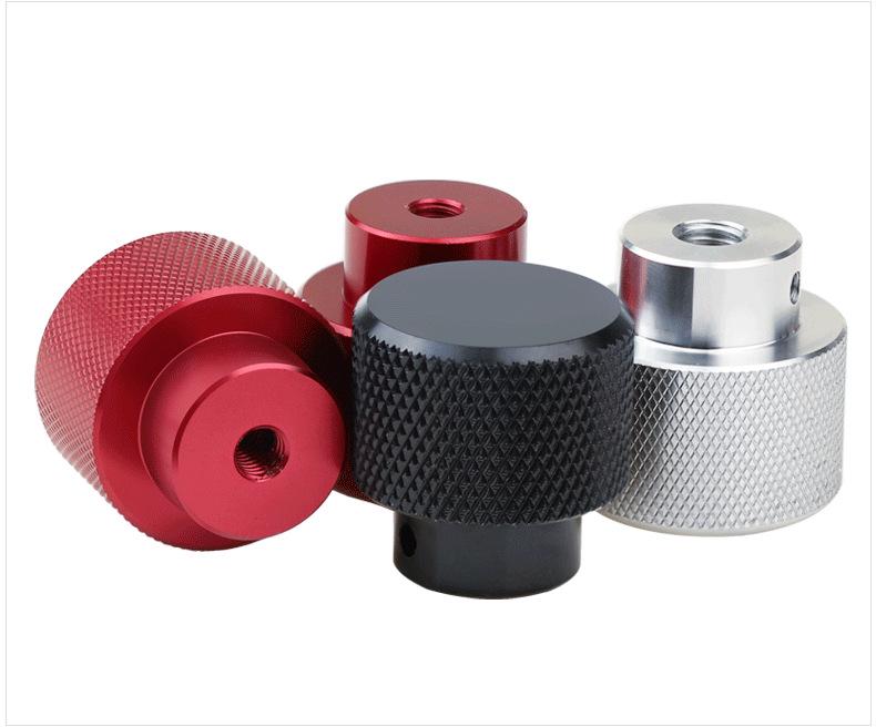Aluminum Alloy Handwheel Screw Cap with M6/M8 Hand-Tightened Nut