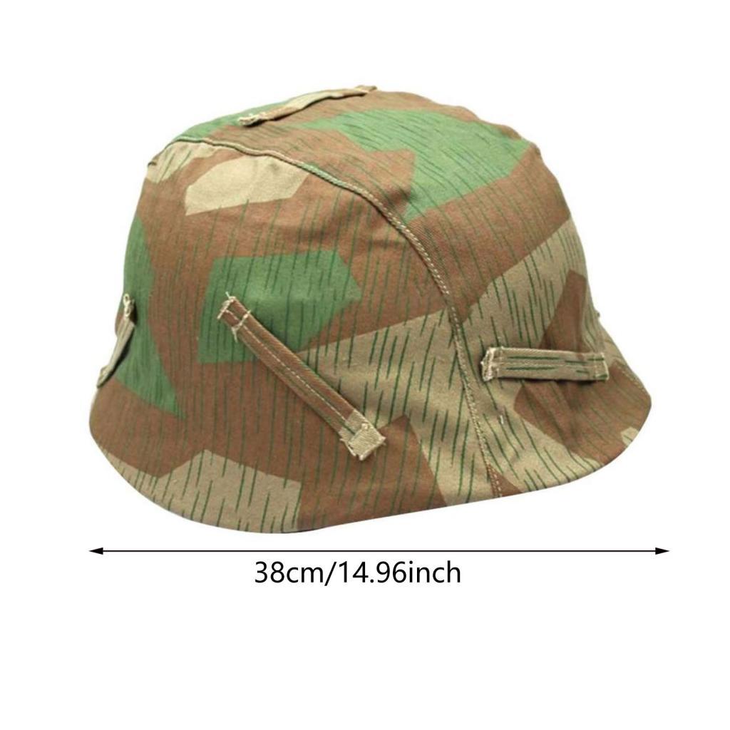 Camo Helmet Cover Cotton Headwear Helmet Case for Outdoor Hunting M35 M40 M42
