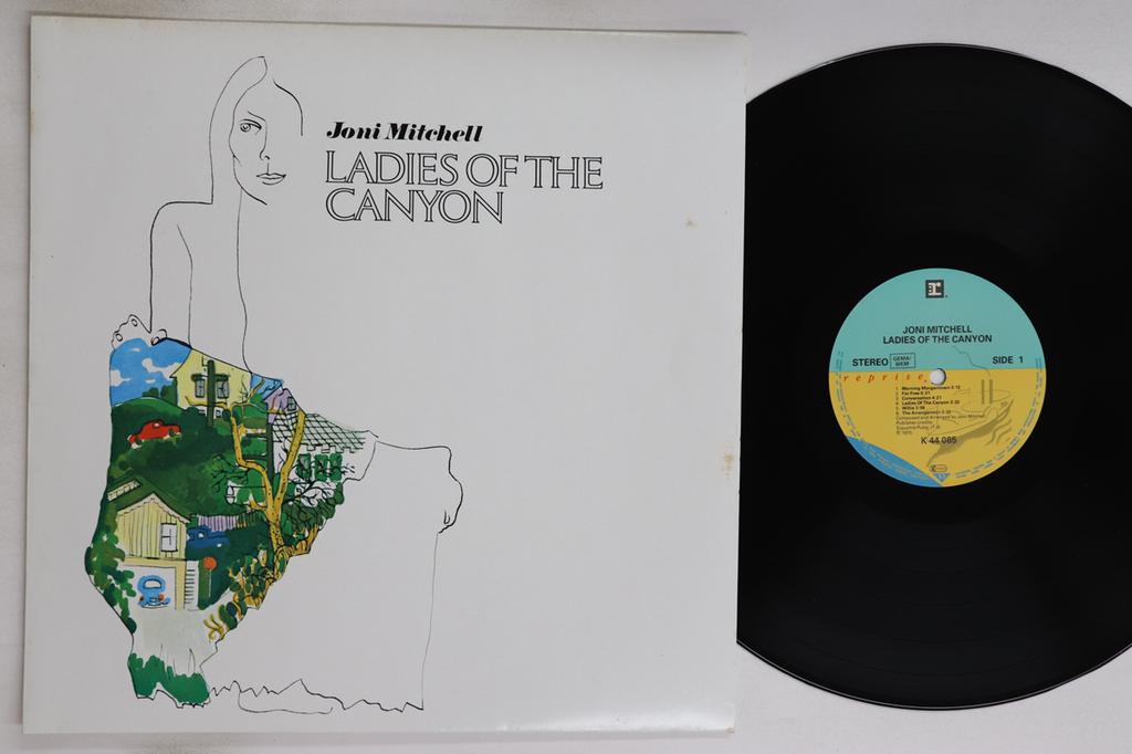 LP Record JONI MITCHELL - Ladies Of The Canyon K44085 REPRISE Germany Rock Used