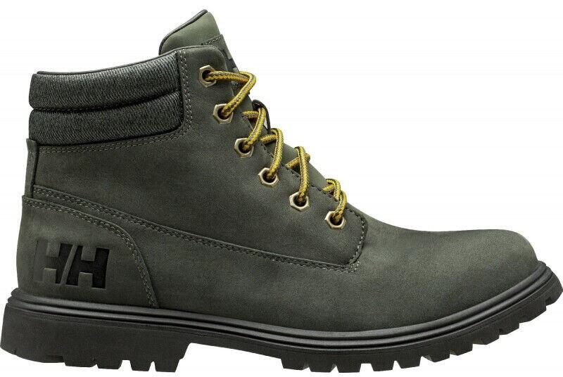 Helly Hansen Fremont Classic Waterproof Boots Made of Genuine Leather Green