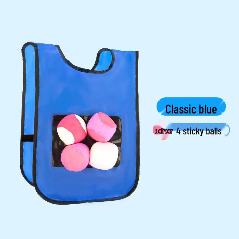 Free Shipping: Kids Sticky Ball Vest for Outdoor Games - Parent-Child Fun Toy
