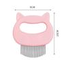 Peines para perros y gatos, cepillo depilatorio, herramientas de aseo para mascotas, peine de masaje para perros, cepillo con mango bonito, elimina pelos sueltos, suministros para mascotas y gatos.