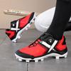 Professional Men Baseball Sneakers Anti-Slip Baseball Training Shoes Comfortable Softball Sneakers Low Top Outdoor Sport Shoes
