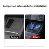 For Tesla Model Y/3 Juniper 2025 2025 Center Console Wireless Charging Pad Silicone Non-Slip Wireless Charger Mat Accessories