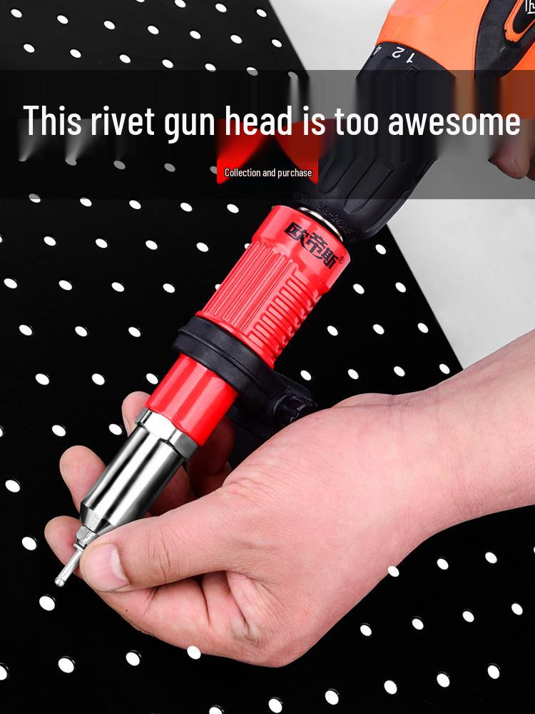 Automatic Electric Pop Rivet Gun Converter with Mandrel