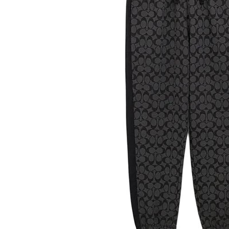 COACH SS24 Casual Pants Men's Charcoal Gray CP828-R8E