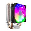 Computer Chassis Mute Heatsink PC Fan Adjust RGB Quiet Control Cooler Cooling for Case Fan 3-Pin Multicolor Adjustable S