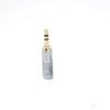 Gold Plated Silver 3.5mm 3 Pole Stereo Male Repair Headphone Jack Plug Cable Audio Headphones Connector Wire Soldering Cover