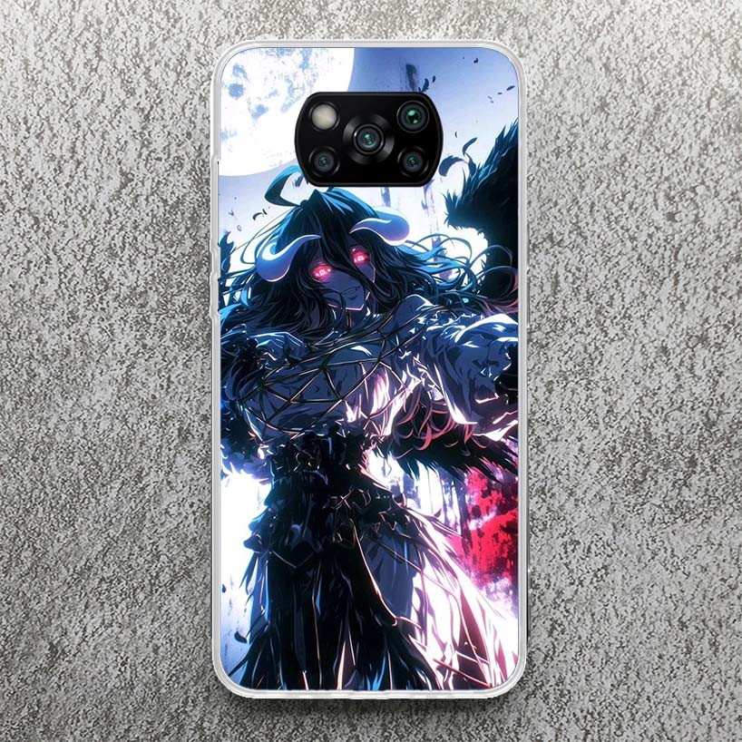 

Albedo Overlord Anime Print Soft Case for Xiaomi Poco X7 X6 X5 X4 X3 Nfc Phone Shell F7 Ultra F6 F5 Pro F4 GT M6 M5S M3 Pattern Xiaomi PocoX3(X3NFC)