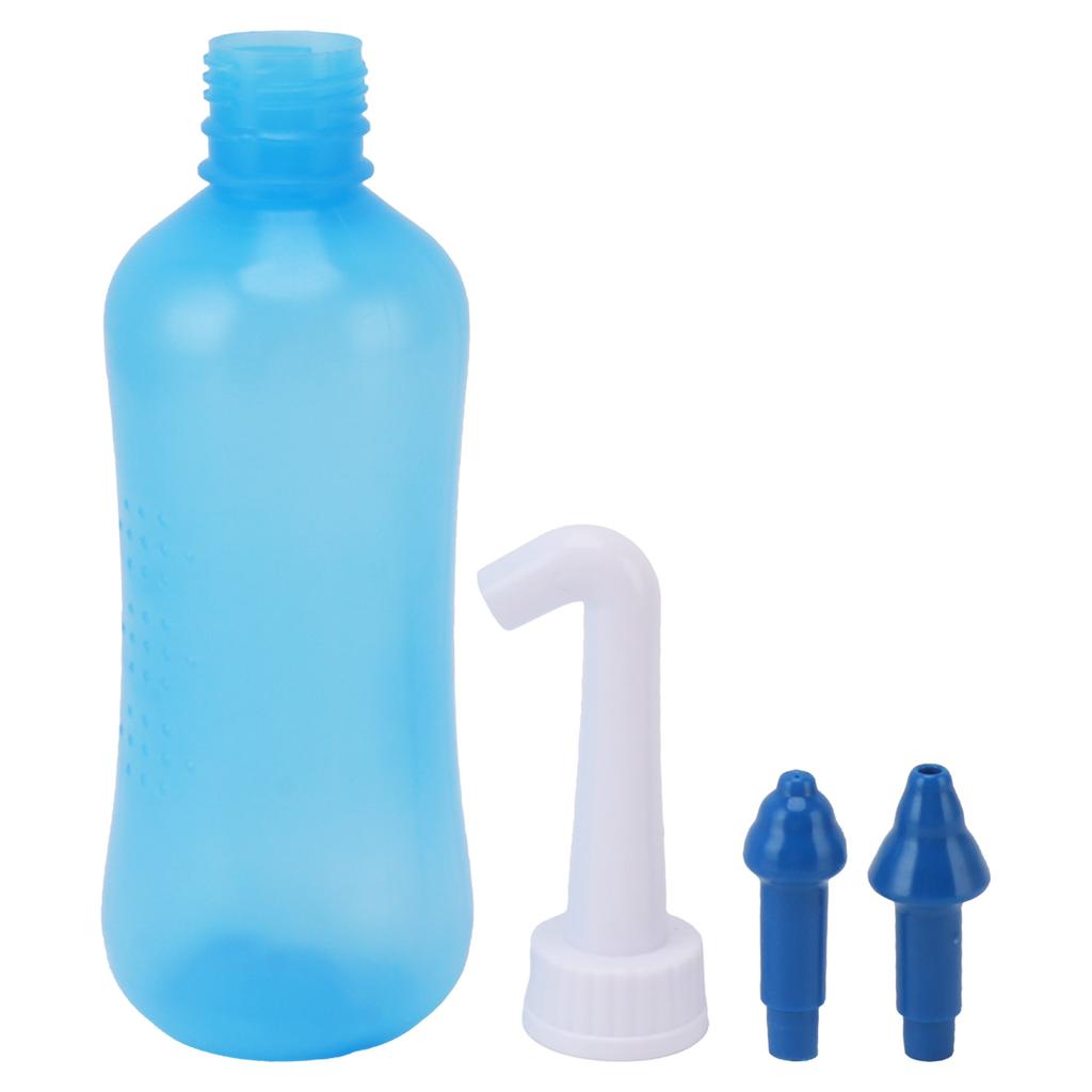 Nasal Irrigation Manual Sinus Rinse Bottle Pressure Nose Wash Cleaner for Children Adults Kids
