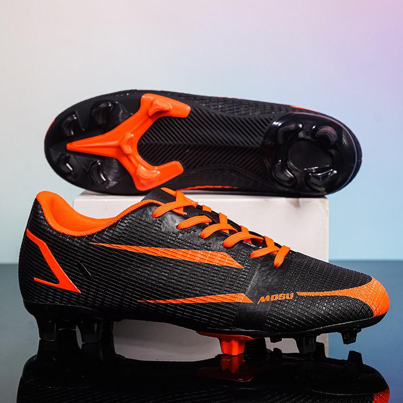 2025 Mode Herren Fußballschuhe Kinder Lange Stollen Professionell TF/FG Outdoor Fußballschuhe Rutschfeste Sneaker Jungen Trainingsfuß