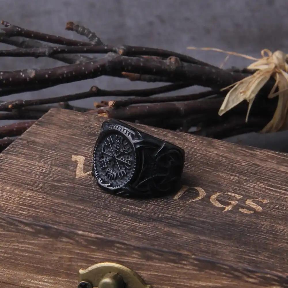 1/316L Stainless Steel Viking Nose Ring Dragon Odin Amulet Pagan Jewelry Vegvisir Scandinavian Fashion