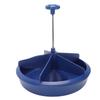 Plastic   Feeder, Made of High Quality Plastic, 5 Slot Round   Food Bowl with   Edges, Easy to Wash and Maintain,