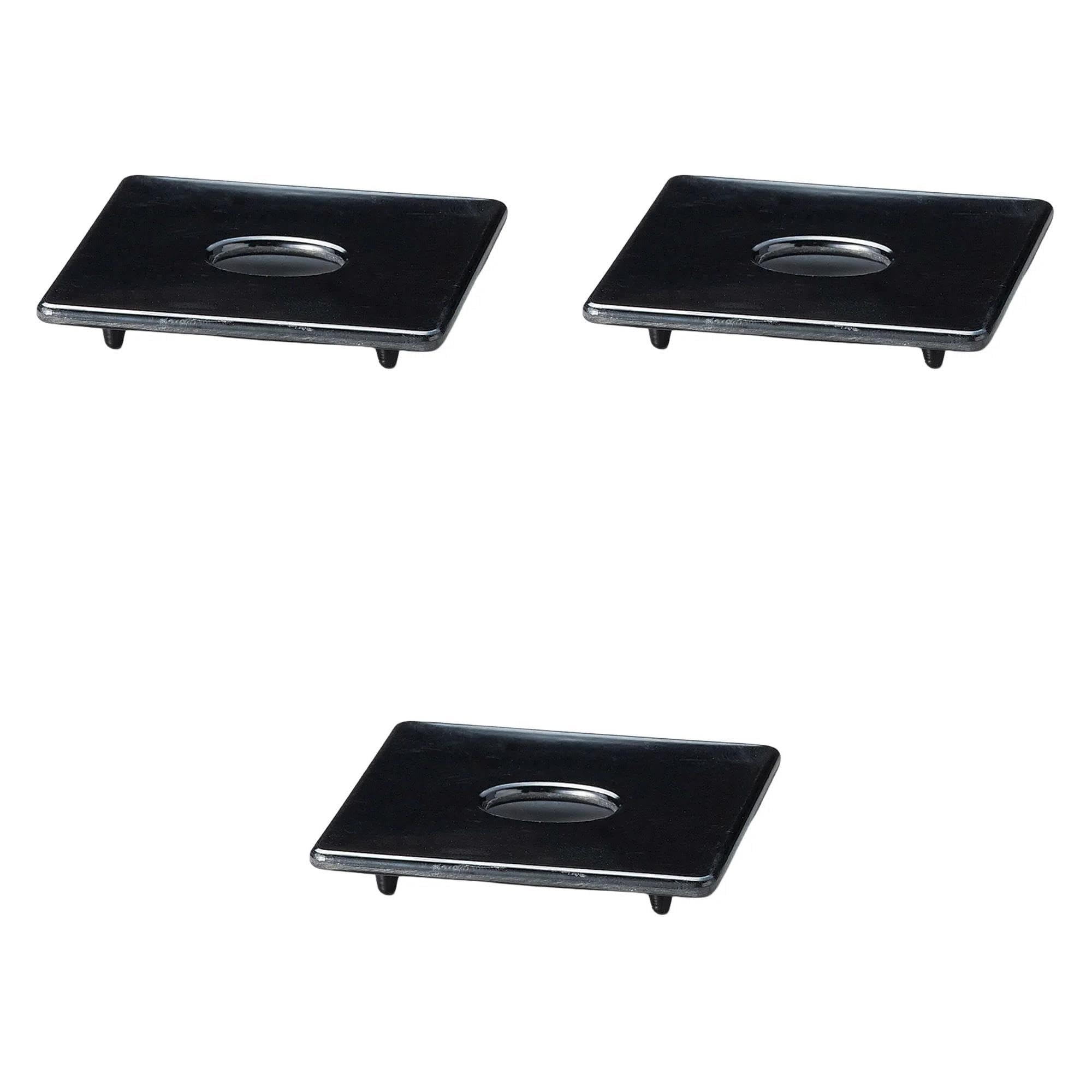 

Set of 3 Melamine Tea Bag Box Strainers x x Made in Setomonohonpo [7.5 7.5 0.3 cm] Western-style Tableware, Melamine, Japan, белый