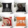 Internet Ehi Tu Sei Finalmente Sveglio Meme 2 Federa in Lino Naturale Stampa Double-Sided Decorazione per Divano Casa Copricuscino