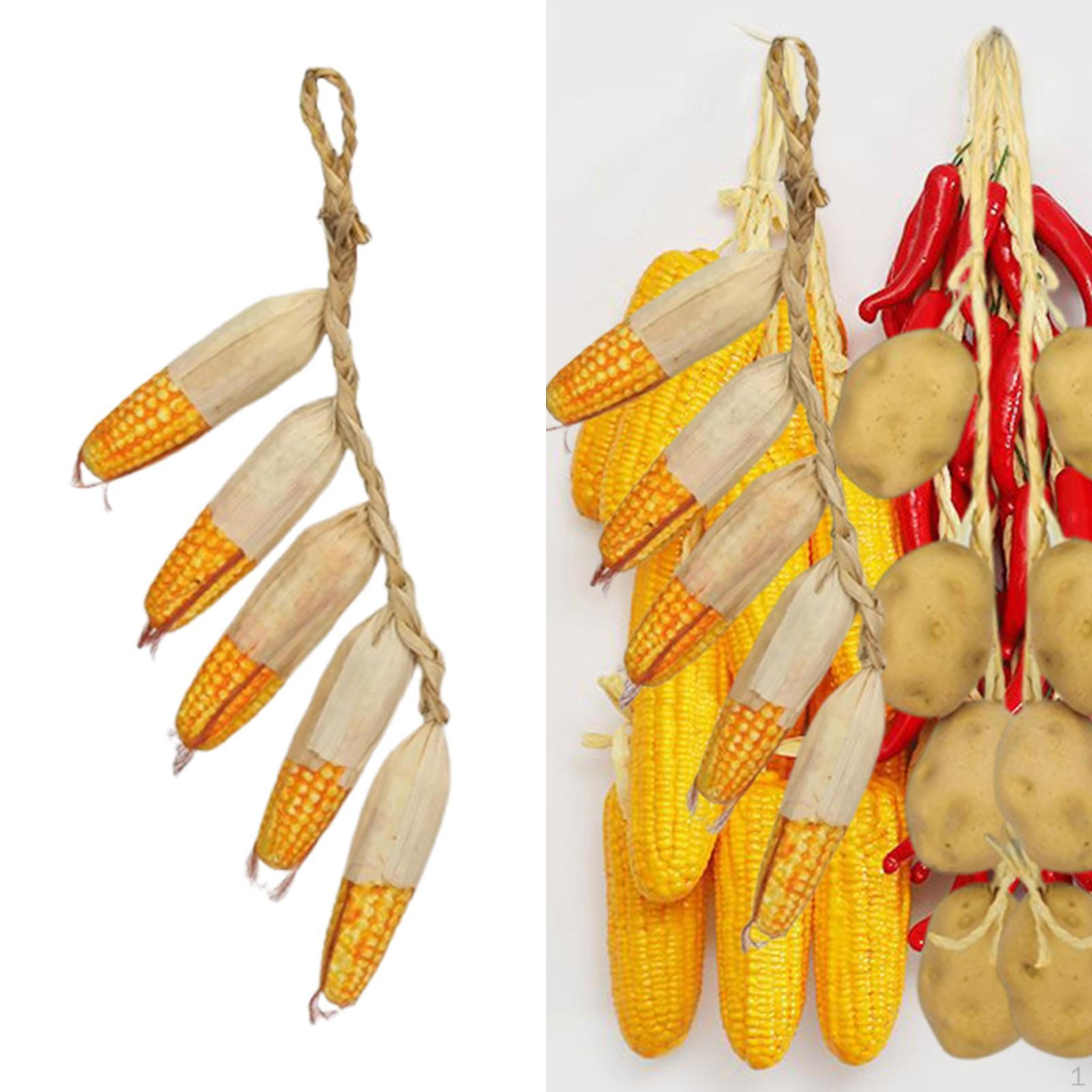 

Фигурка в форме искусственного цветочного горшка, легкое подвесное украшение 45x10x5cm_Corn