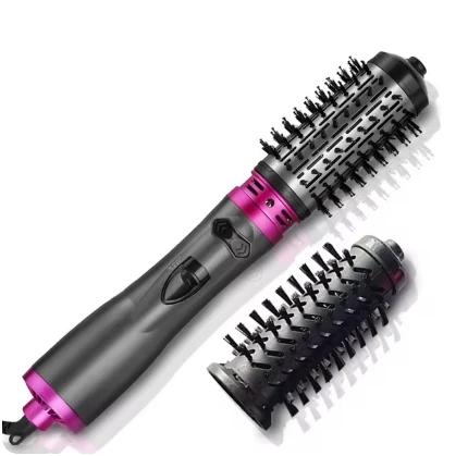 3 In 1 Rotating Hair Dryer Electric Comb Hair Straightener Brush Dryer Brush Hot Air Comb Negative Ion Hair Styler Comb