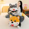 Soft and Cute Husky Plush Toy Valentine's Day Gift Confession Doll Sends Friends Erha To Sleep and Hug Pillow