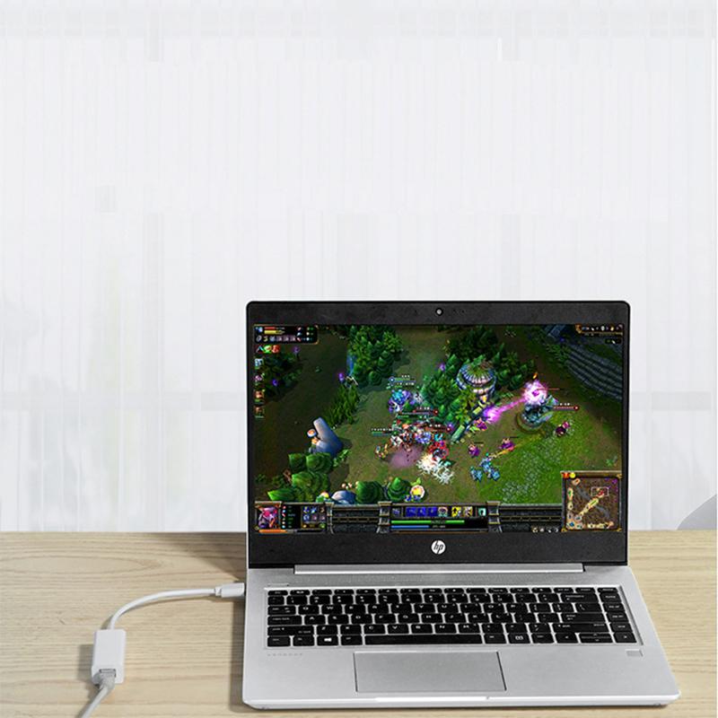 2pcs Network Card USB Type C to RJ45 Ethernet Cable Extend Adapter Micro USB2.0 100Mbps for Tablet Laptop PC Computer Android