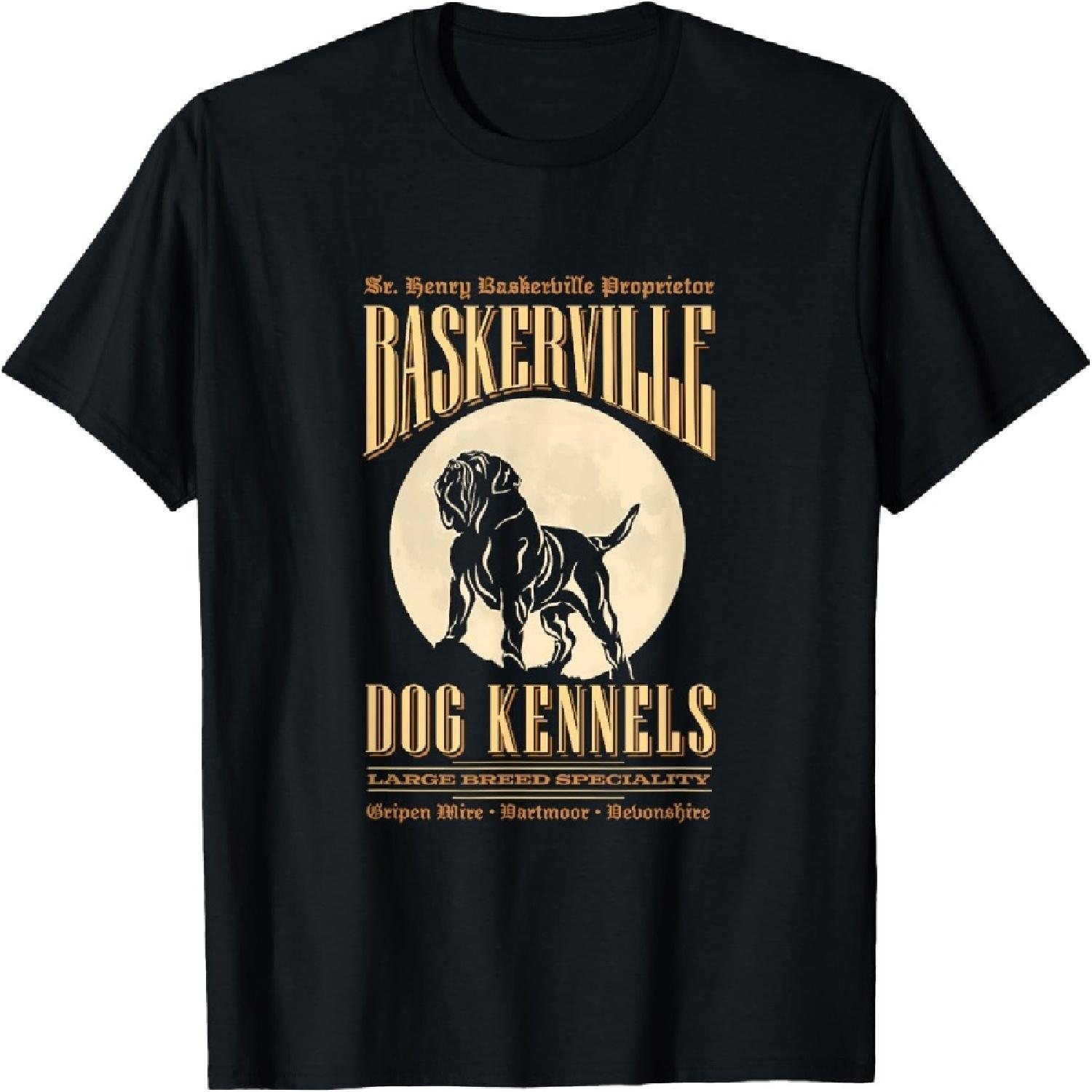 

Baskerville Kennels - Sherlock Holmes Design T-Shirt XXXXXL