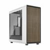 Boîtier PC - FRACTAL DESIGN - North XL Chalk White TG Clear - FD-C-NOR1X-04 - E-ATX - Design élégant en bois et en alliage
