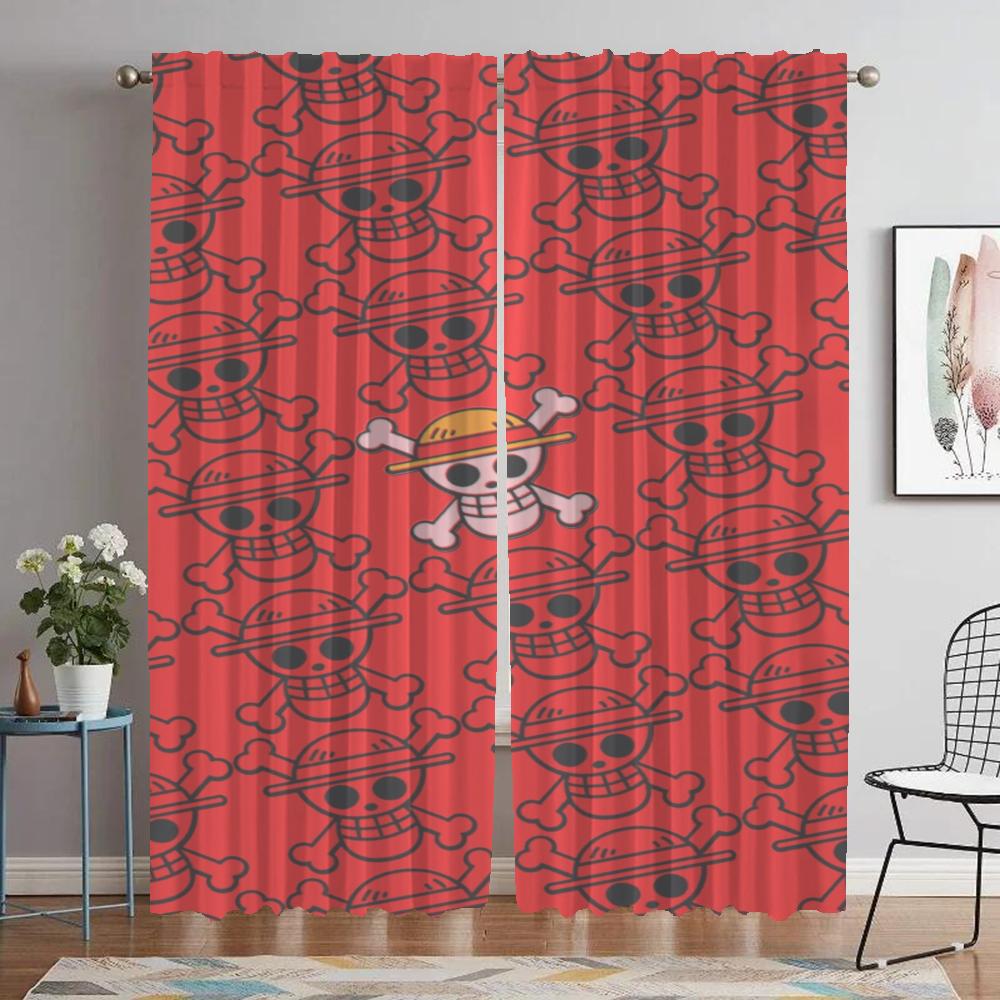 One Piece Curtains Child Room Halloween Decoration Anti-mosquito Curtains for Camera Living Room Curtain Shades Partition Modern