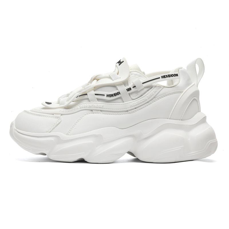

Summer round head lace-up breathable dad shoes foreign trade couple shoes platform casual fashion outdoor sports trendy shoes 44