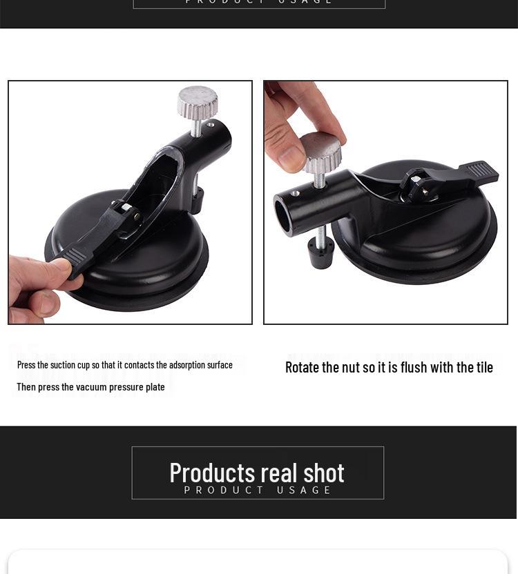 Cross-Border Tile & Marble Leveler Suction Cup - Strong Sintered Stone Gap Fixer